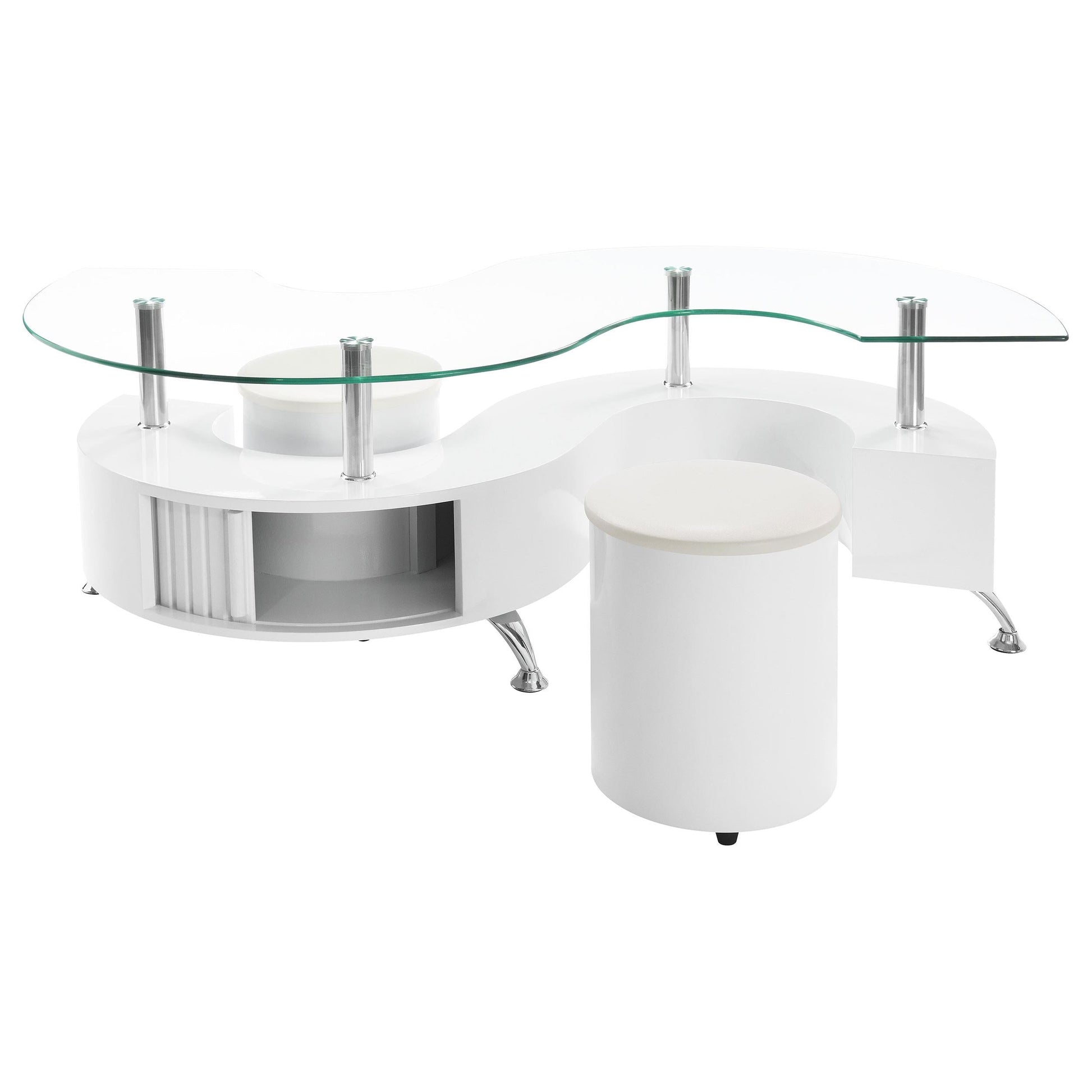 Buckley Coffee Table - White High Gloss