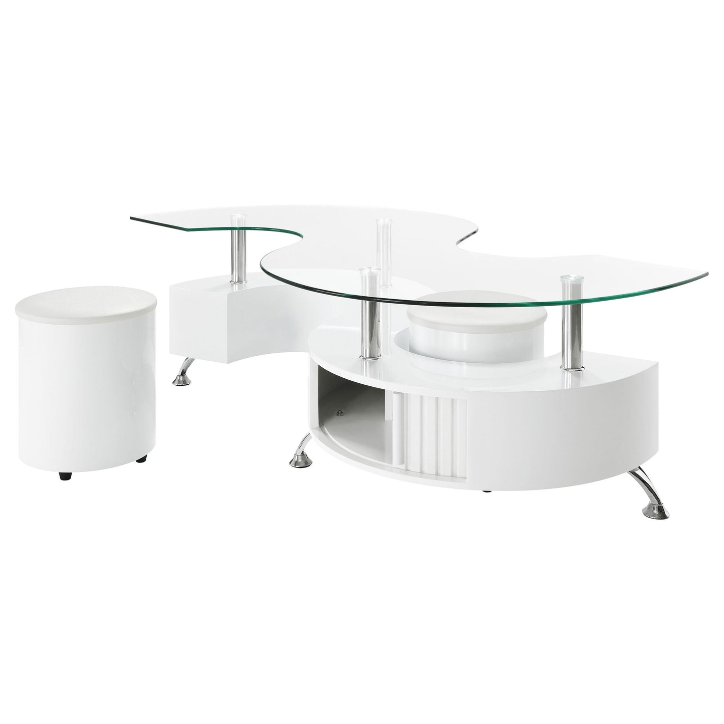 Buckley Coffee Table - White High Gloss