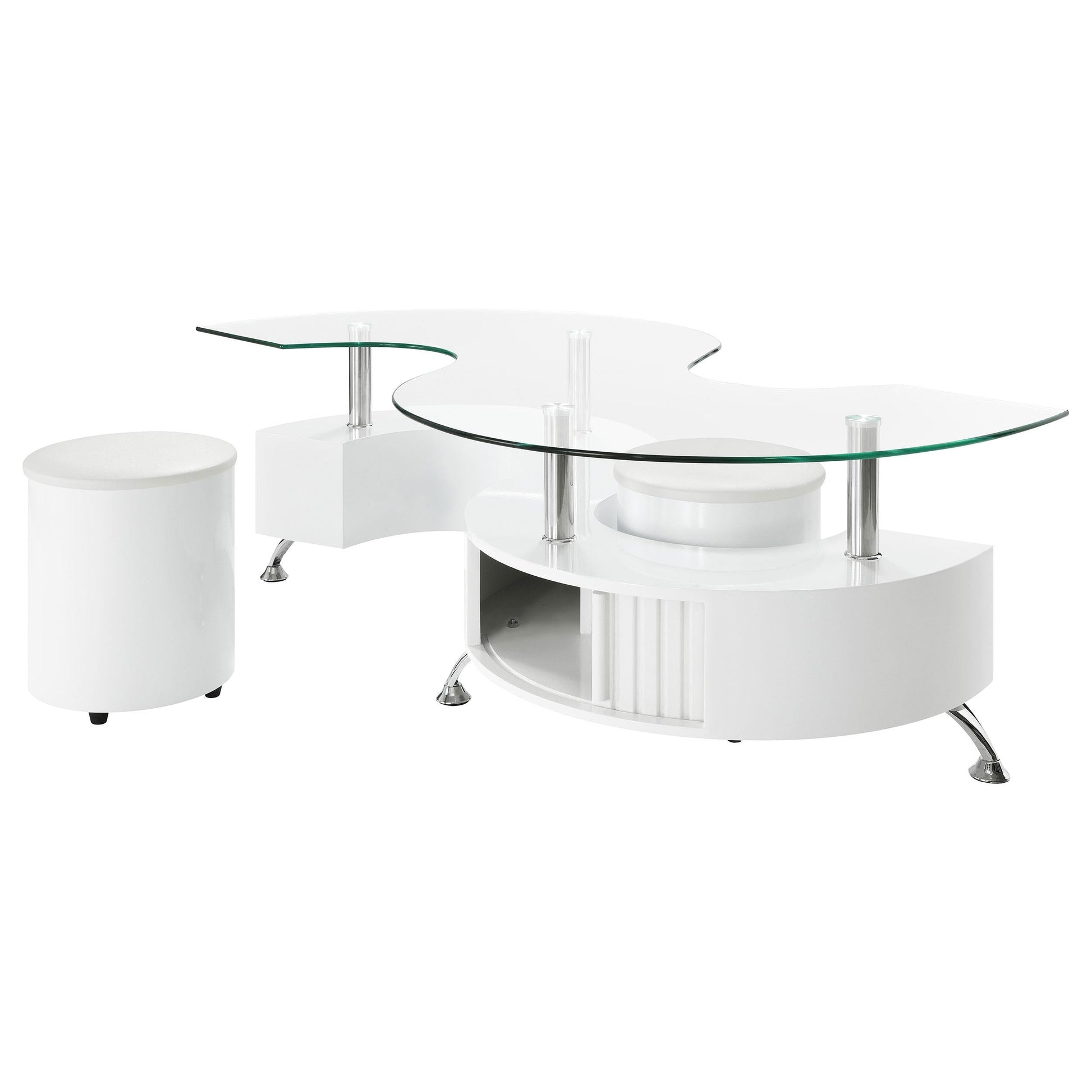 Buckley Coffee Table - White High Gloss