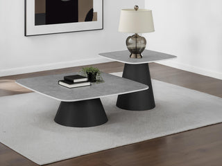 Eason Coffee Table Set - Concrete