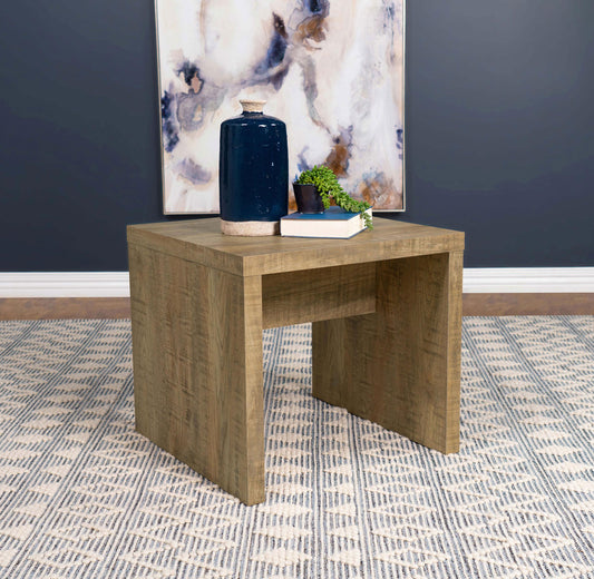 Lynette End Table in Mango - Coaster Furniture