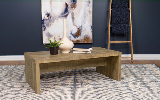 Lynette Coffee Table in Mango - Coaster Furniture