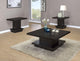 Reston Coffee Table 3-Piece Set in Cappuccino - Coaster Furniture