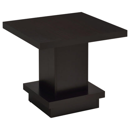 Reston Coffee Table 3-Piece Set in Cappuccino - Coaster Furniture