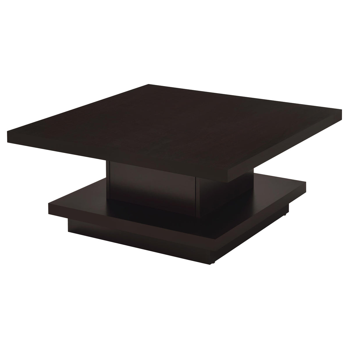 Reston Coffee Table 3-Piece Set in Cappuccino - Coaster Furniture