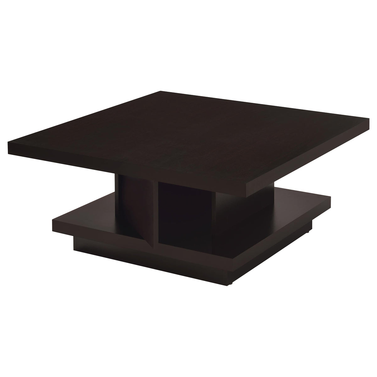 Reston Coffee Table 3-Piece Set in Cappuccino - Coaster Furniture