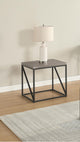 Birdie End Table in Sonoma Grey - Coaster Furniture