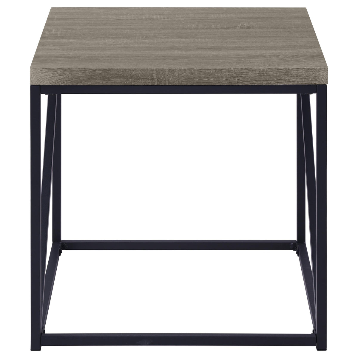 Birdie End Table in Sonoma Grey - Coaster Furniture