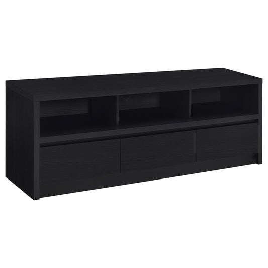 Rutland Tv Stand in Black - Coaster Furniture