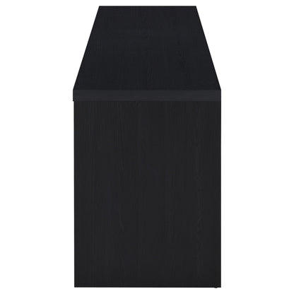 Rutland Tv Stand in Black - Coaster Furniture