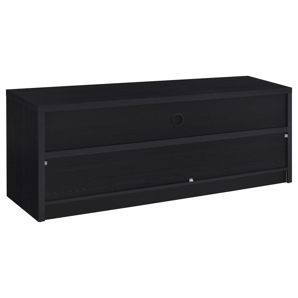 Rutland Tv Stand in Black - Coaster Furniture