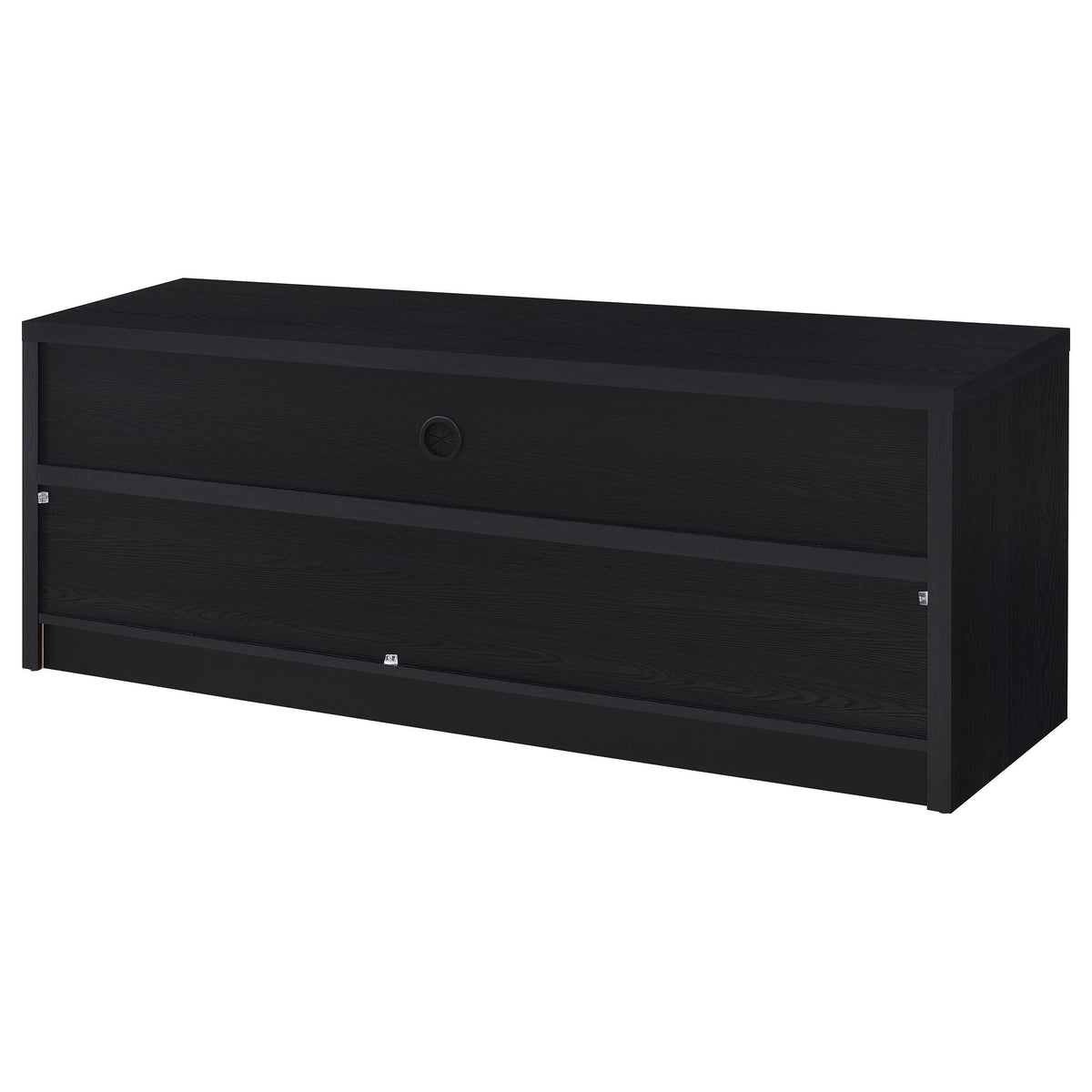 Rutland Tv Stand in Black - Coaster Furniture