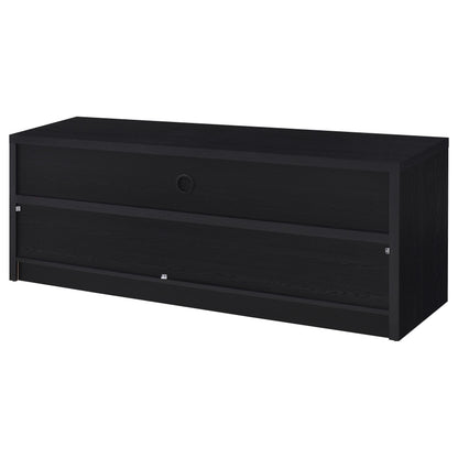 Rutland Tv Stand in Black - Coaster Furniture