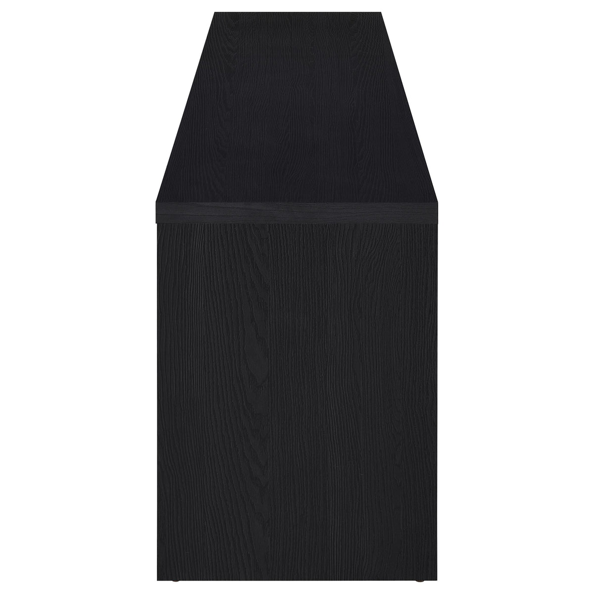 Rutland Tv Stand in Black - Coaster Furniture