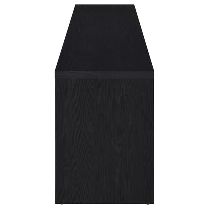 Rutland Tv Stand in Black - Coaster Furniture