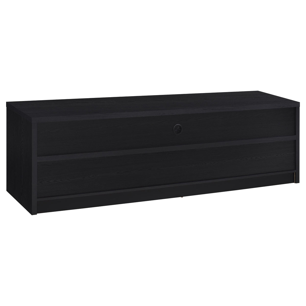 Rutland Tv Stand in Black - Coaster Furniture