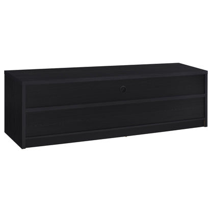 Rutland Tv Stand in Black - Coaster Furniture