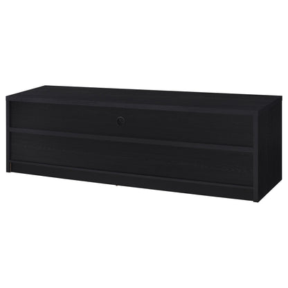 Rutland Tv Stand in Black - Coaster Furniture