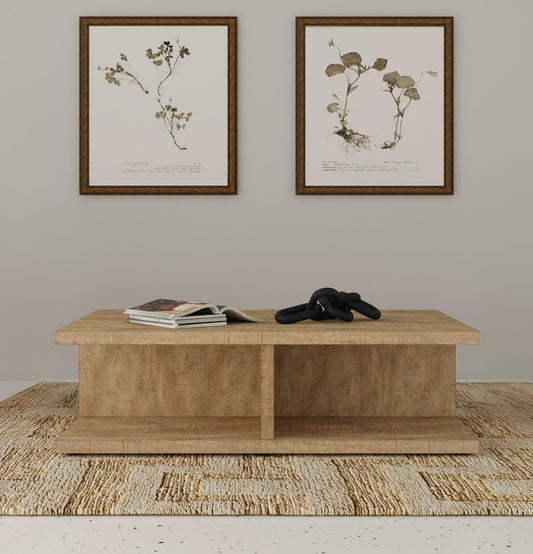 Cortona Coffee Table in Mango - Coaster Furniture
