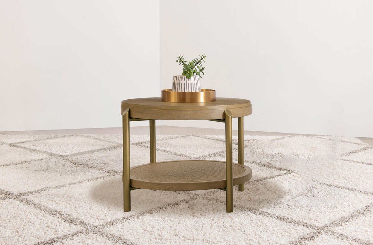 Arini End Table in Natural - Coaster Furniture
