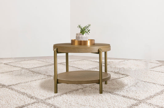 Arini End Table in Natural - Coaster Furniture