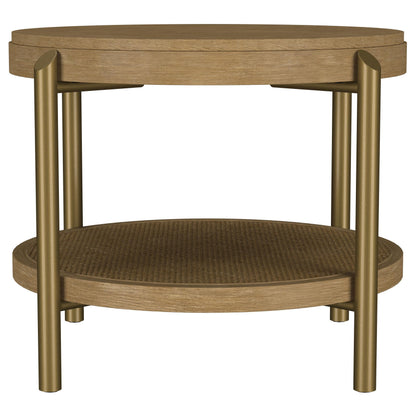 Arini End Table in Natural - Coaster Furniture