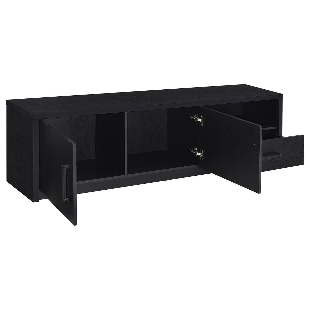 Murray Tv Stand in Black - Coaster Furniture