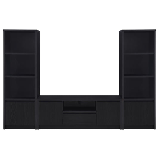 Knapp Entertainment Center in Black - Coaster Furniture