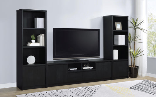 Knapp Entertainment Center in Black - Coaster Furniture