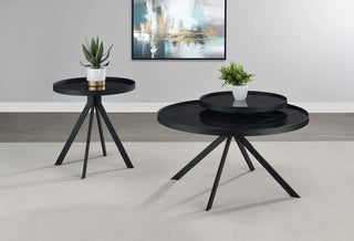Briggs Coffee Table Set in Black - Coaster Furniture