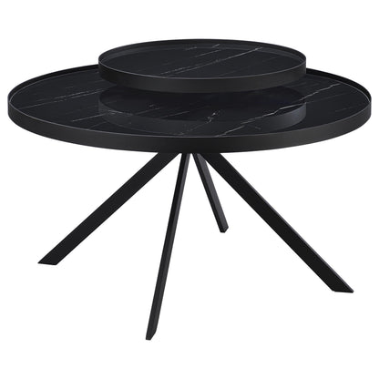 Briggs Coffee Table Set in Black - Coaster Furniture