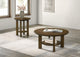 Ottowa Coffee Table Set in Brown - Coaster Furniture