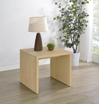 Canoga End Table - Light Oak