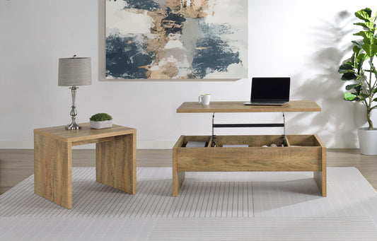 Canoga Coffee Table Set in Mango - Coaster Furniture