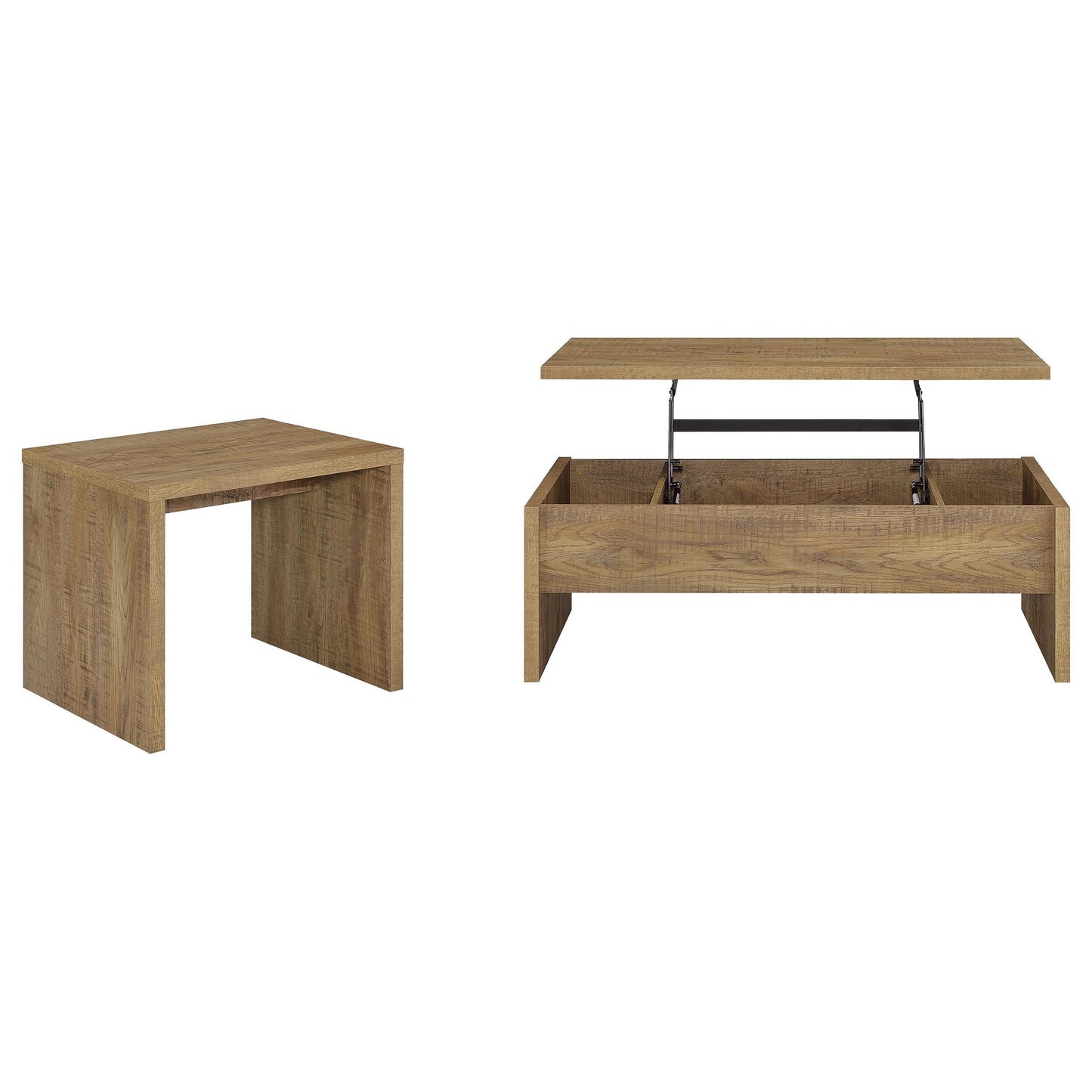 Canoga Coffee Table Set in Mango - Coaster Furniture
