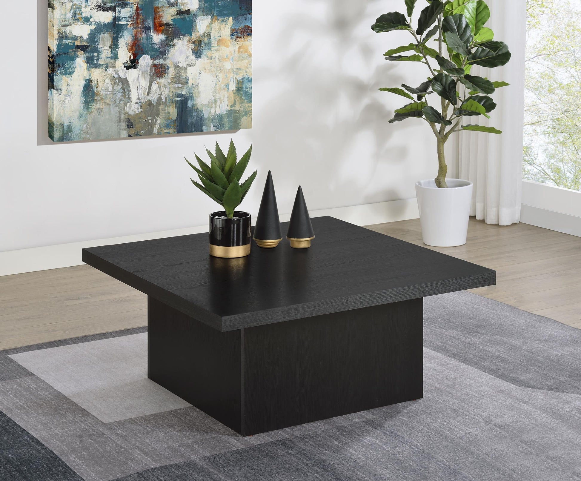 Devar Coffee Table - Black