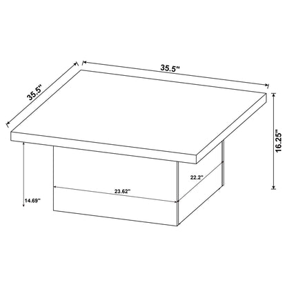 Devar Coffee Table - Black