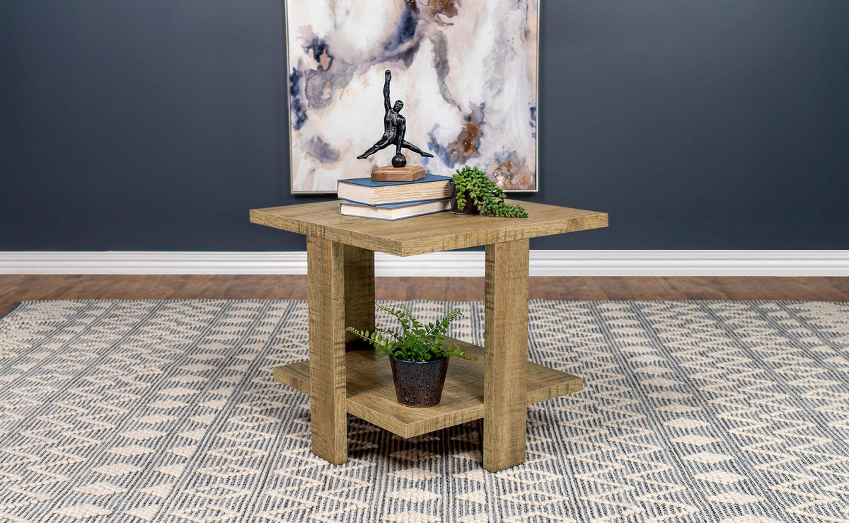 Dawn End Table in Mango - Coaster Furniture