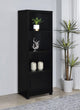Jupiter Media Tower in Black - Coaster Furniture