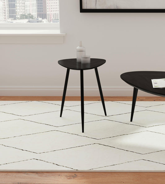 Odessa End Table in Black - Coaster Furniture