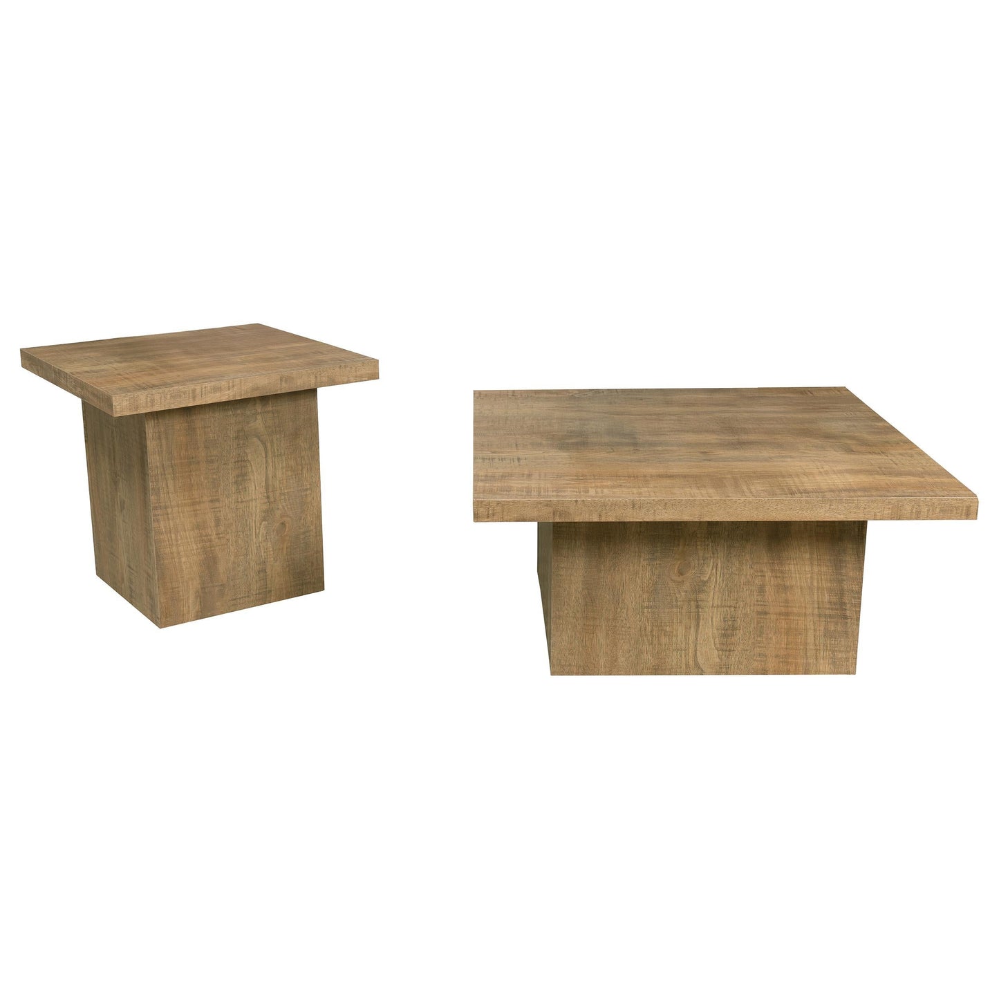 Devar Coffee Table Set in Mango - Coaster Furniture