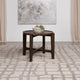 Cota End Table in Dark Brown - Coaster Furniture