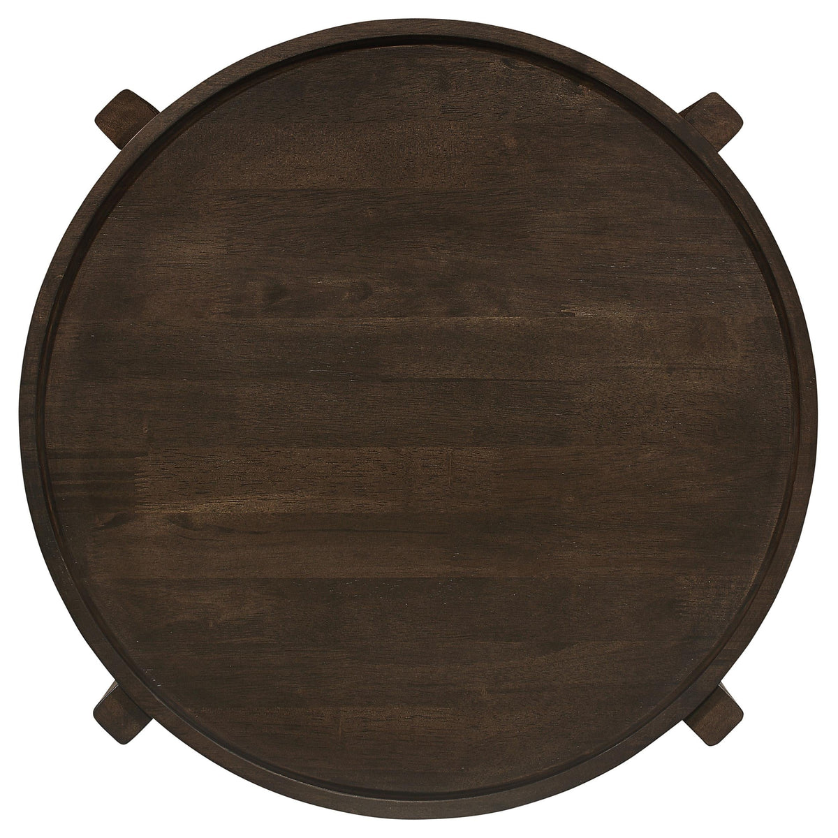 Cota End Table in Dark Brown - Coaster Furniture
