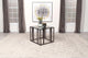 Adri End Table in Black Nickel - Coaster Furniture