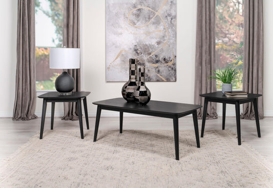 Andando 3-Piece Coffee Table Set in Mango Brown - Coaster Furniture