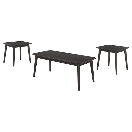 Andando 3-Piece Coffee Table Set in Mango Brown - Coaster Furniture