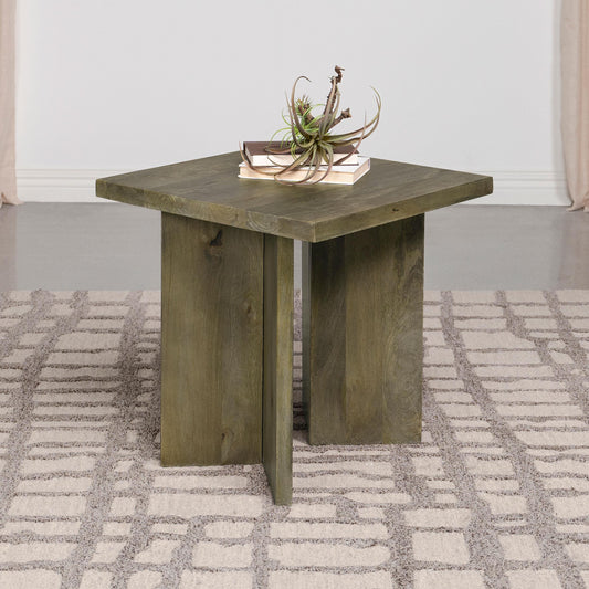 Andando End Table in Mango Brown - Coaster Furniture