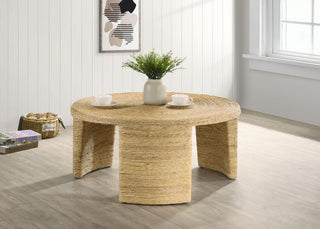 Artina Coffee Table in Natural - Coaster Furniture