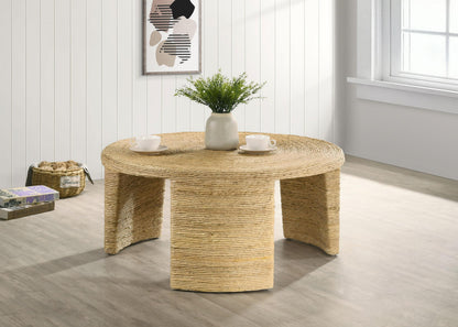 Artina Coffee Table in Natural - Coaster Furniture