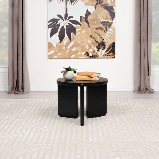 Cordova End Table in Black - Coaster Furniture
